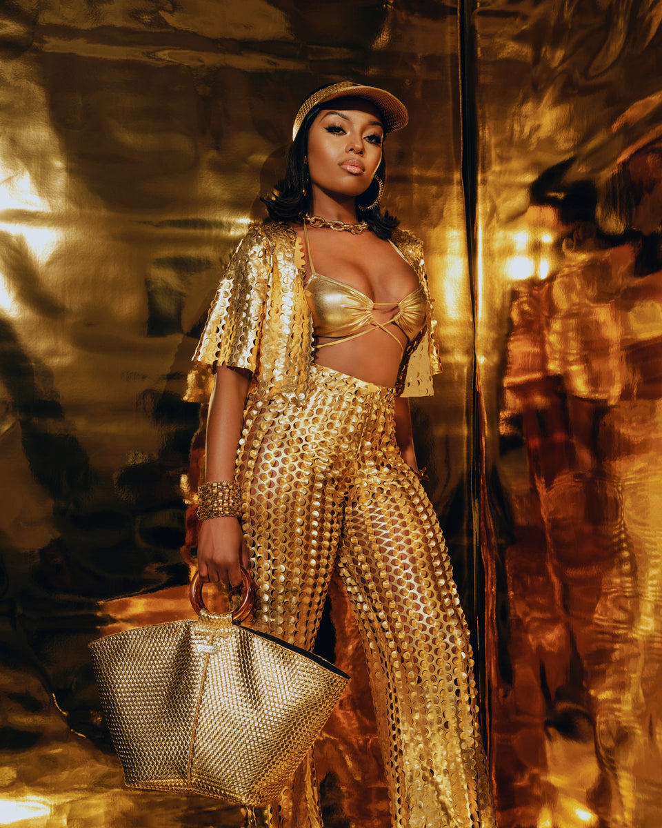24 Karat Gold Pants