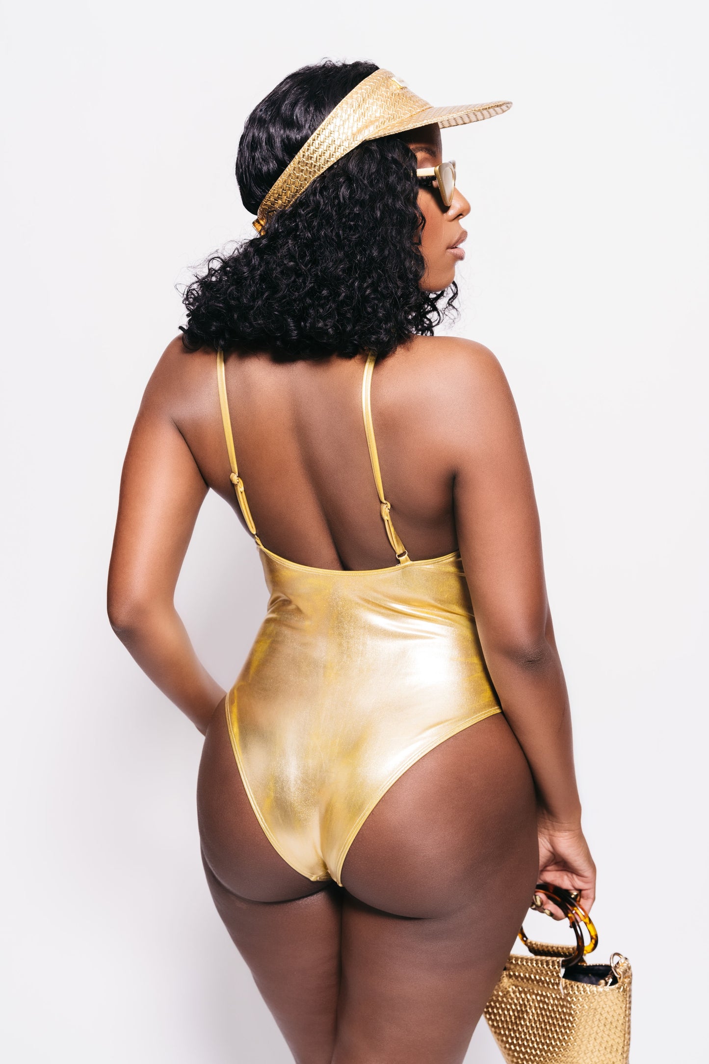 24 Karat Gold Swimsuit