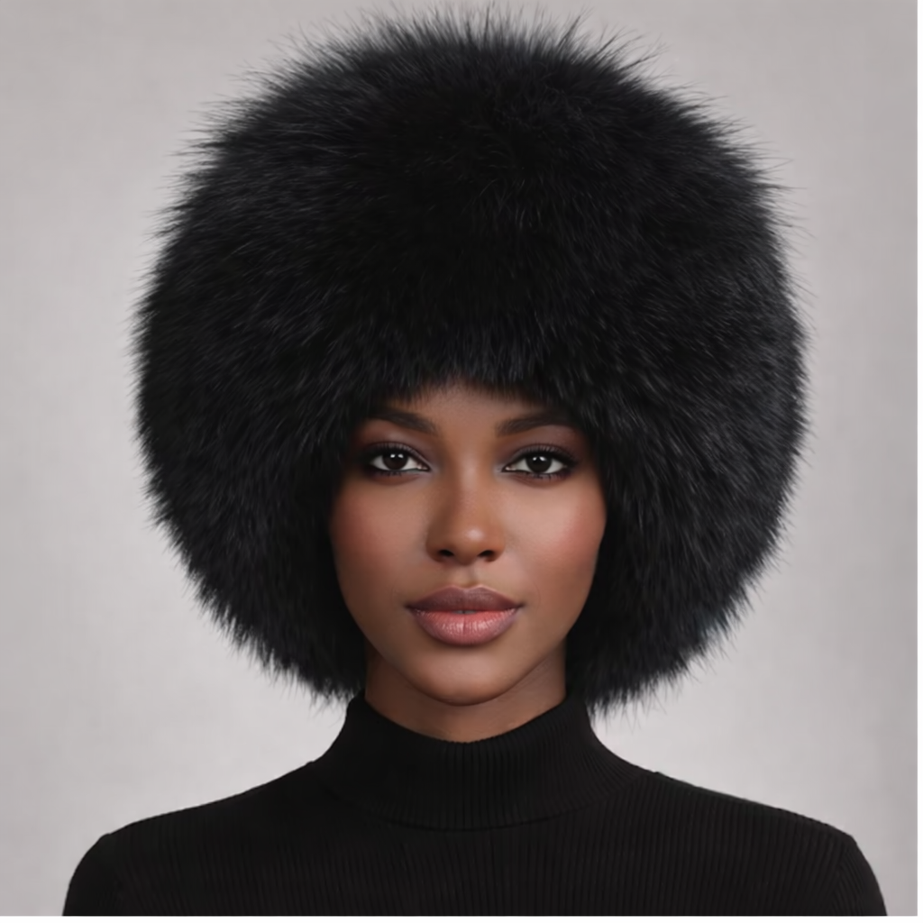 The Magg Fox Fur Hat – Luxury Unisex Fox Fur & Vegan Leather Winter Hat