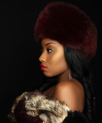 The Magg Fox Fur Hat – Luxury Unisex Fox Fur & Vegan Leather Winter Hat