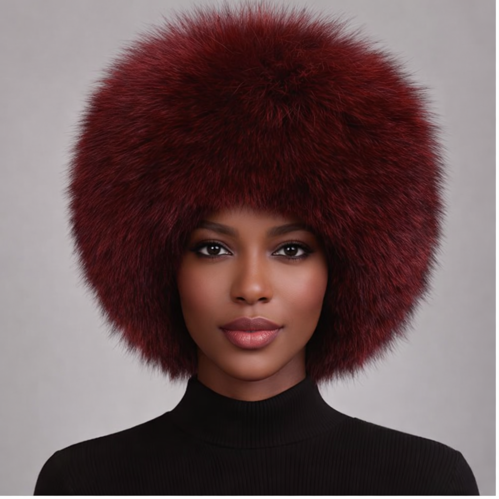 The Magg Fox Fur Hat – Luxury Unisex Fox Fur & Vegan Leather