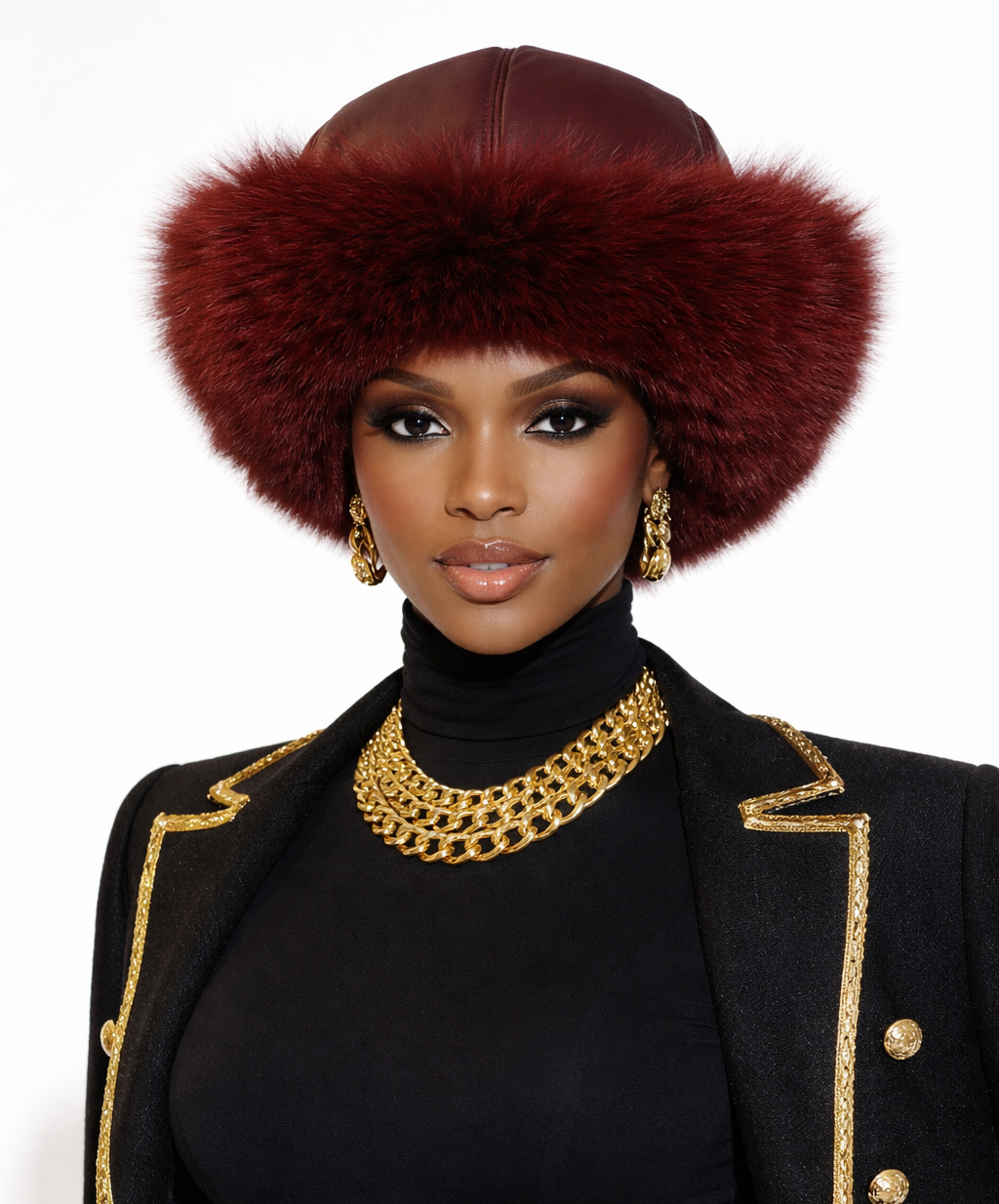 Real fox fur winter hat with full, plush front

Premium vegan leather fox fur hat crown

Luxury unisex winter hat for men and women

One size fits all with adjustable strap for comfort

Warm, stylish, and ideal for cold weather

Originally sold out in 2021, now back by popular demand

Limited re-release — expected to sell out again