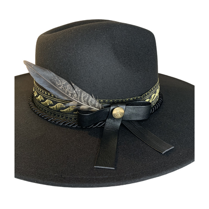 Noire Fedora Crown