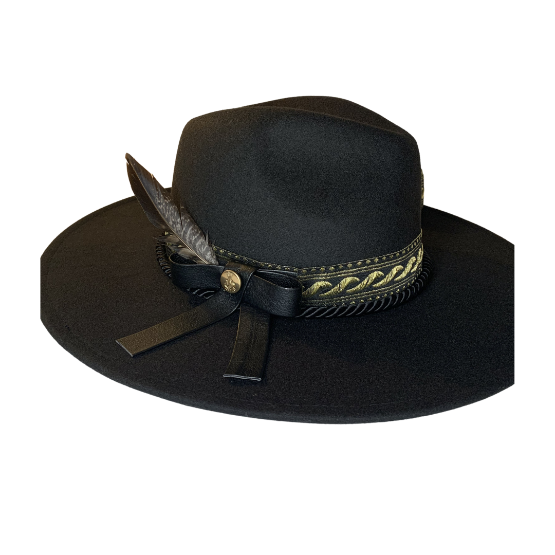 Noire Fedora Crown