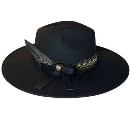 Noire Fedora Crown